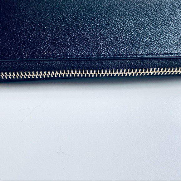 VS black large bi-fold full zip gold grommet wallet size large - Picture 8 of 13